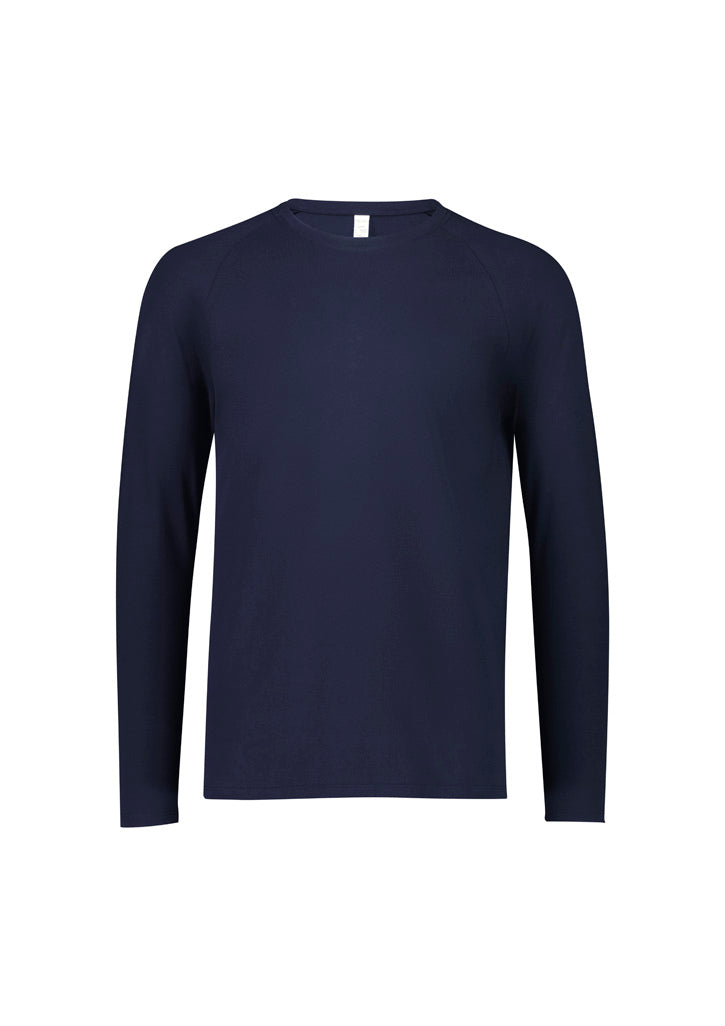 Biz Care Performance Mens Cotton Long Sleeve Tee (CT247ML)