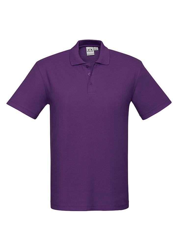 Biz Collection-Biz Collection  Kids Crew Polo(2nd 8 Colours)-Purple / 4-Uniform Wholesalers - 2