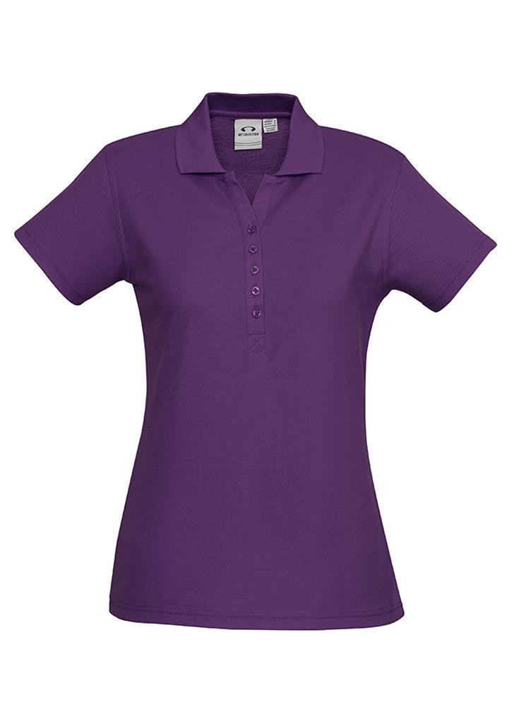 Biz Collection Womens Crew S/S Polo-(P400LS)
