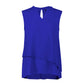 Biz Corporate Seville Womens Sleeveless Layered Blouse (RB260LN)