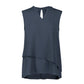 Biz Corporate Seville Womens Sleeveless Layered Blouse (RB260LN)