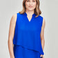 Biz Corporate Seville Womens Sleeveless Layered Blouse (RB260LN)