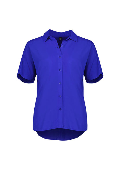 Biz Corporate Dahlia Womens Short Sleeve Blouse (RB365L)