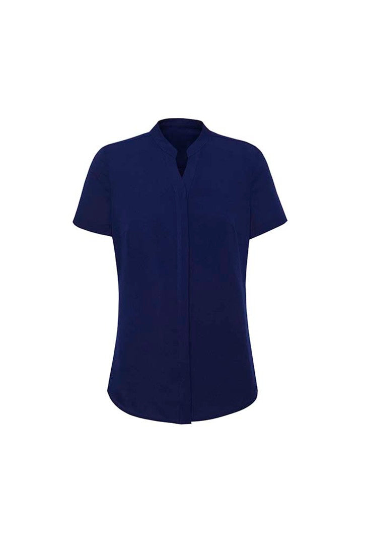 Biz Corporate Womens Juliette S/S Blouse RB977LS