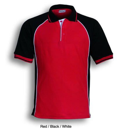 Bocini Men's Panel Polo-(CP0434)