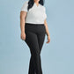 Biz Corporate Cool Stretch Womens Tapered Leg Adjustable Waist Pant (RGP315L) Media 1 of 7