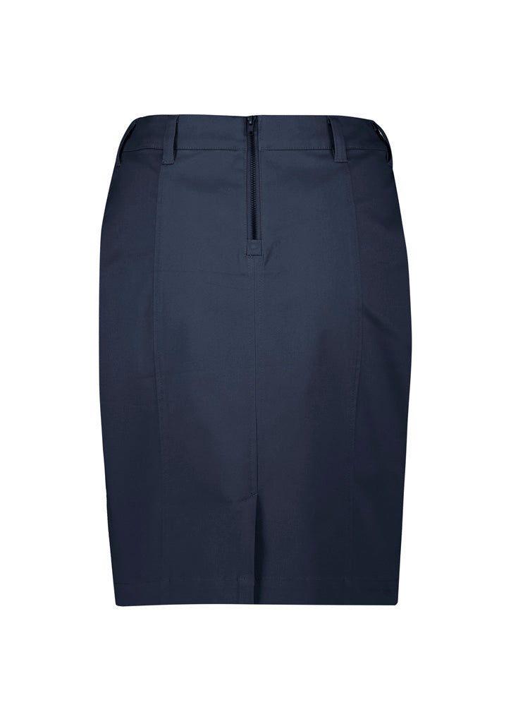 Biz Corporate Traveller Womens Chino Skirt (RGS264L)