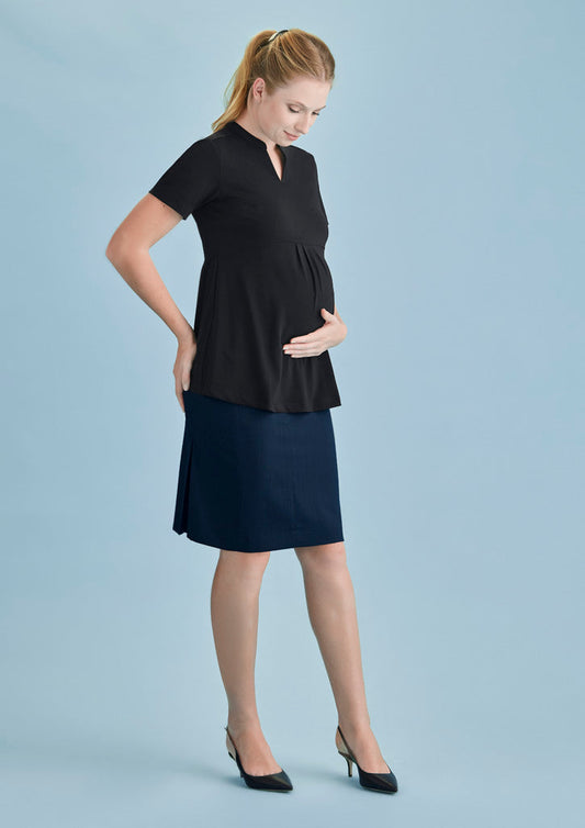 Biz Corporate Cool Stretch Womens Maternity Skirt (RGS307L) Media 1 of 5