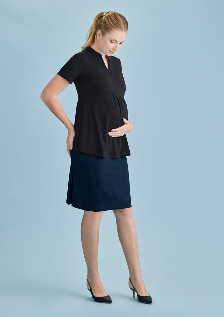 Biz Corporate Cool Stretch Womens Maternity Skirt (RGS307L) 