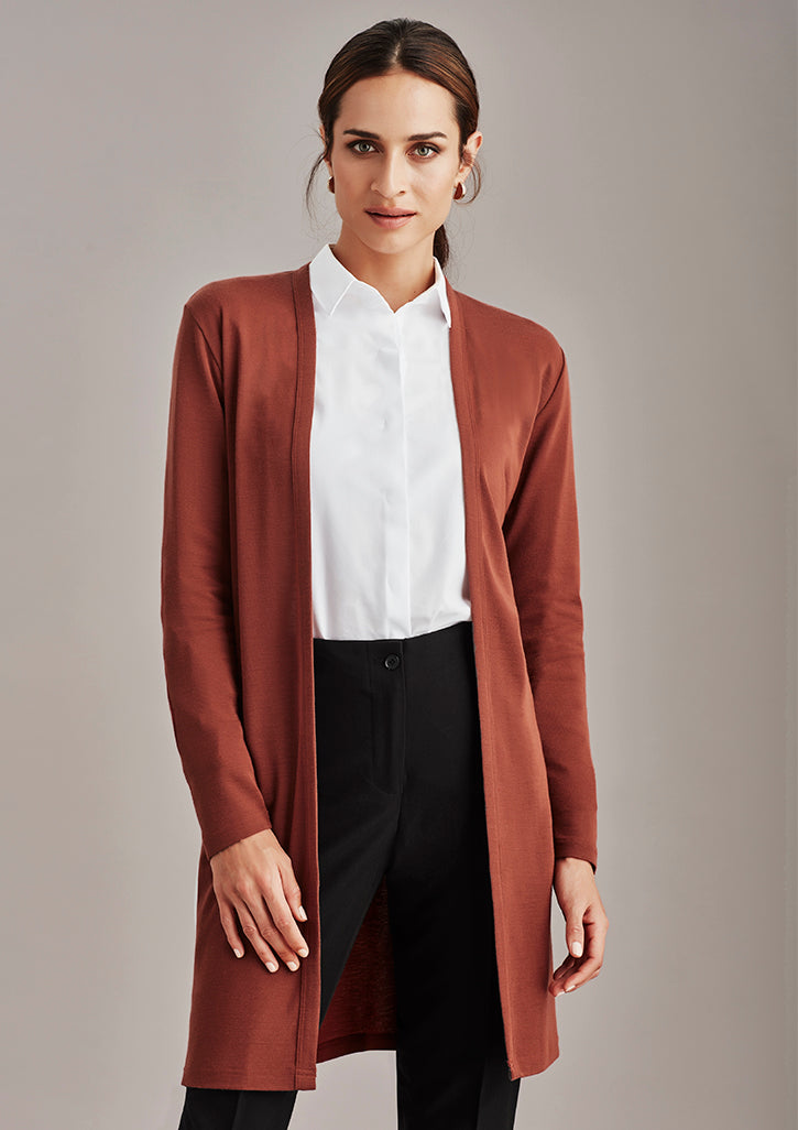 Biz Corporate Womens Chelsea Long Line Cardigan RLC970L