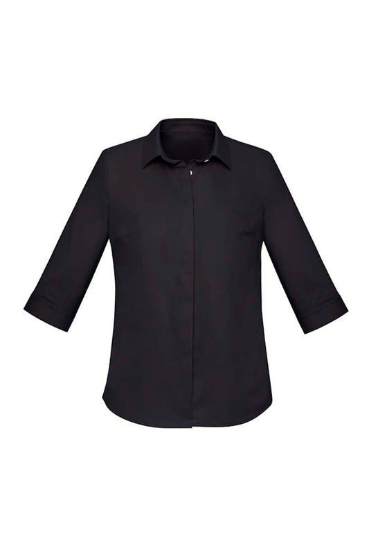 Biz Corporate Womens Charlie 3/4 Sleeve Shirt RS968LT