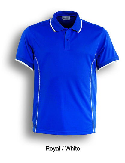 Bocini Ladies Stitch Feature Essential  Short Sleeve Polo -(CP0920)