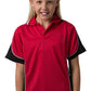 Be Seen-Be Seen Kids Polo Shirt With Striped Collar 4th(14 Color )-Red-Black-White / 6-Uniform Wholesalers - 4