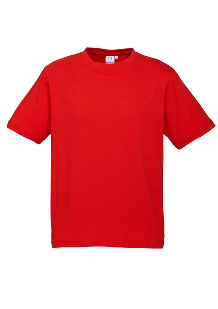 Biz Collection-Biz Collection Mens Ice Tee 2nd  ( 10 Colour )-Red / S-Uniform Wholesalers - 3