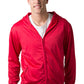 Be Seen-Be Seen Unisex Ultra Light Zip Hooded Hoodie-Red / XXS-Uniform Wholesalers - 21