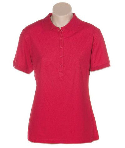 Australian Spirit-Aus Spirt Gelato Ladies Polo-Red / 8-Uniform Wholesalers - 7