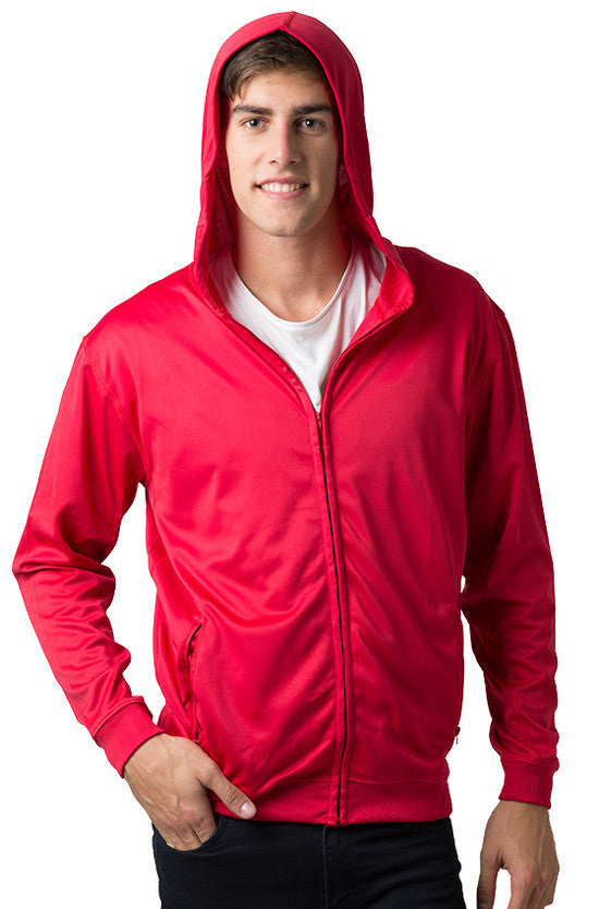 Be Seen-Be Seen Unisex Ultra Light Zip Hooded Hoodie--Uniform Wholesalers - 23