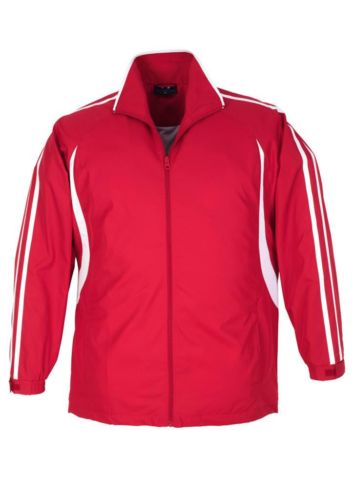 Biz Collection-Biz Collection Adults Flash Track Top 1st ( 10 Colour )-Red / White / XS-Uniform Wholesalers - 4