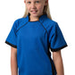 Be Seen-Be Seen Kids T-shirt With Pique Knit-Royal-Black / 6-Uniform Wholesalers - 12