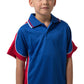 Be Seen Kids Polo Shirt With Striped Collar 4th(10 Color ) (BSP16K)