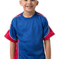Be Seen-Be Seen Kids Short Sleeve T-shirt-Royal-Red-White / 6-Uniform Wholesalers - 10