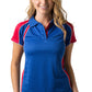 Be Seen-Be Seen Ladies Polo Shirt With Contrast Sleeve Edge Piping 2nd( 8 Color )-Royal-Red-White / 8-Uniform Wholesalers - 7
