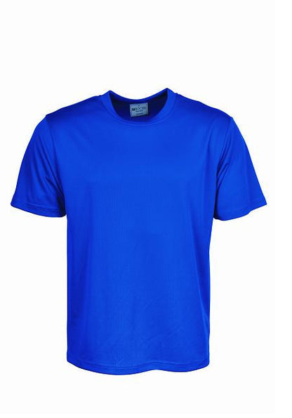 Bocini Adults Plain Breezeway Micromesh Tee Shirt 2nd -(CT1207)
