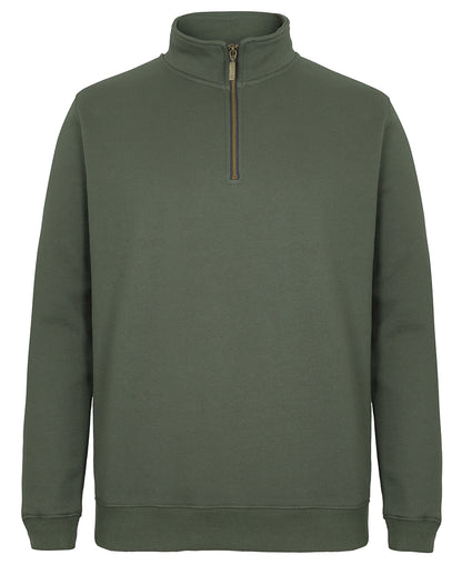 JBs Wear C.O.C 1/2 Brass Zip Sweat (S3FSZ)