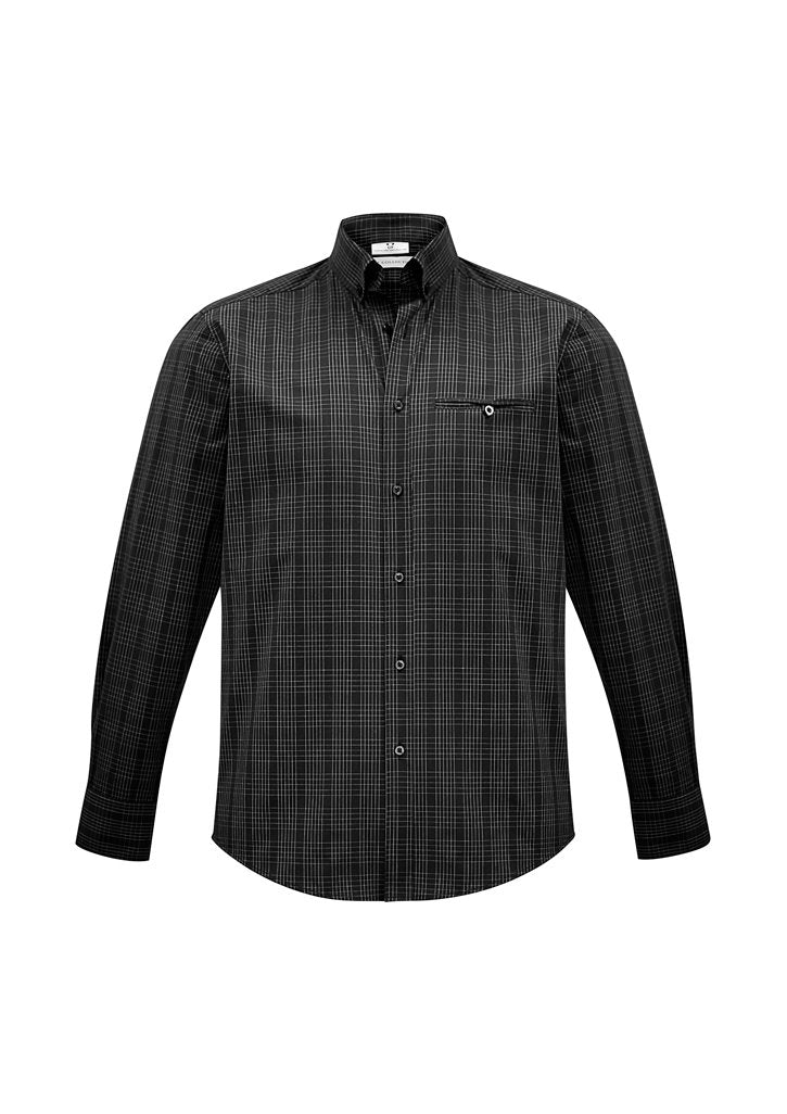 Biz Collection Mens Harper Long Sleeve Shirt-(S820ML)