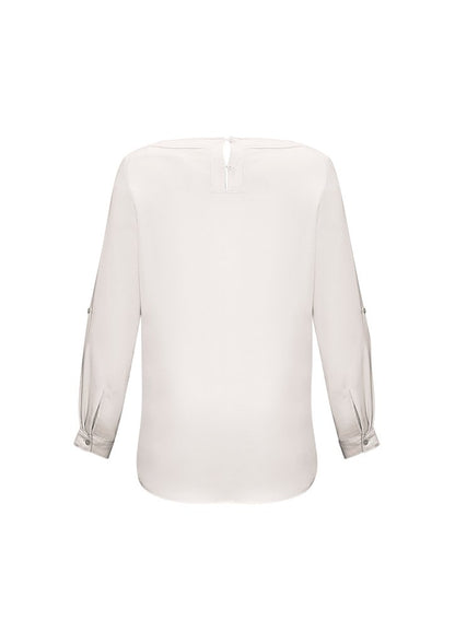 Biz Collection Womens Madison Boatneck Blouse-(S828LL)