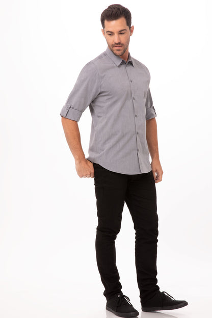 Chef Works Modern Chambray Dress Shirt - (SHC06)