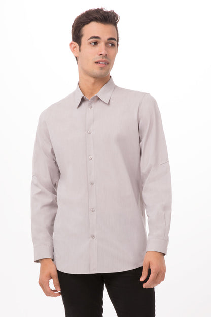 Chef Works Modern Chambray Dress Shirt - (SHC06)