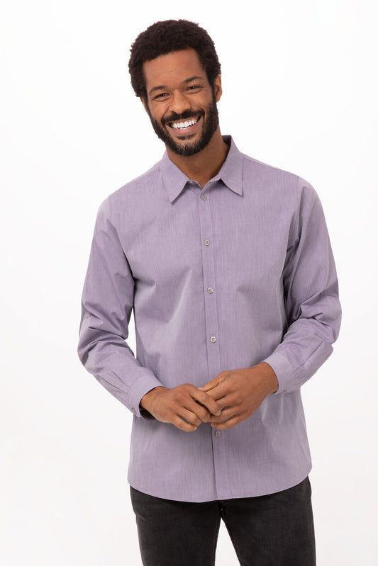 Chef Works Modern Chambray Dress Shirt - (SHC06)