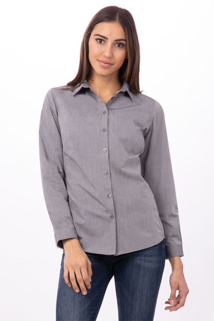 Chef Works Modern Chambray Women's Dress Shirt (SHC06W)