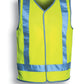 Bocini Hi-Vis Vest With Reflective Tape-(SJ0322)