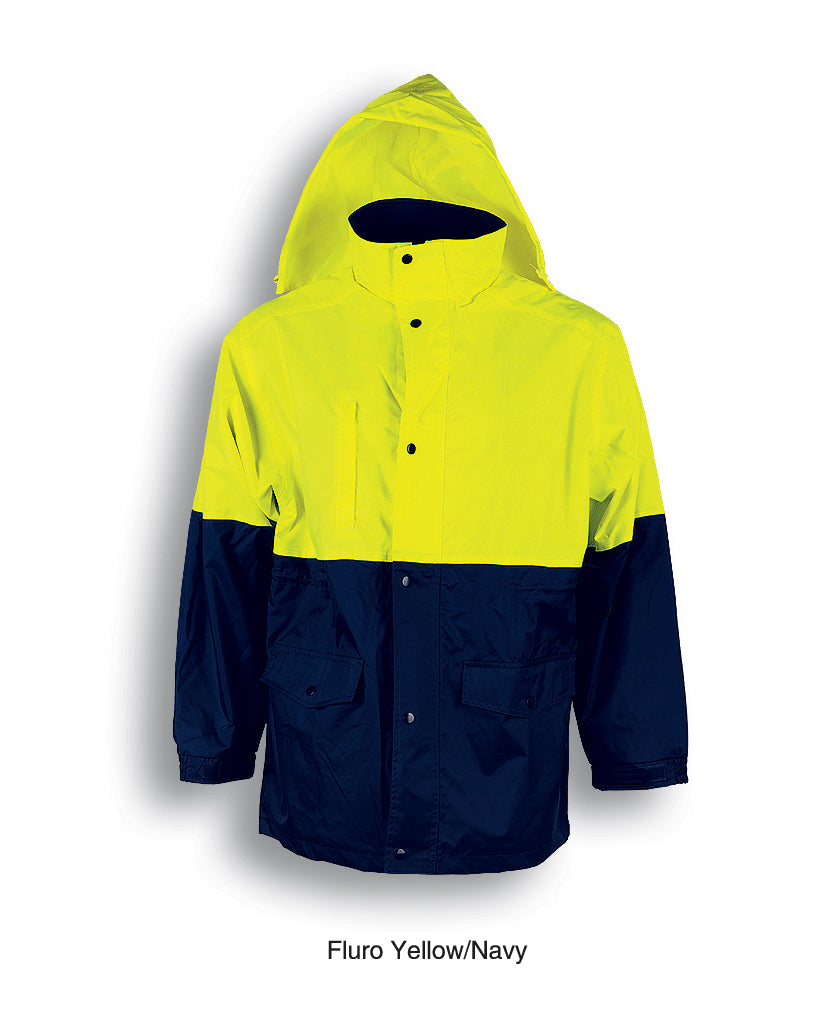Fluro on sale rain jacket