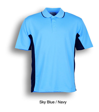 Bocini Men's Breezeway Panel Polo -(CP0528)