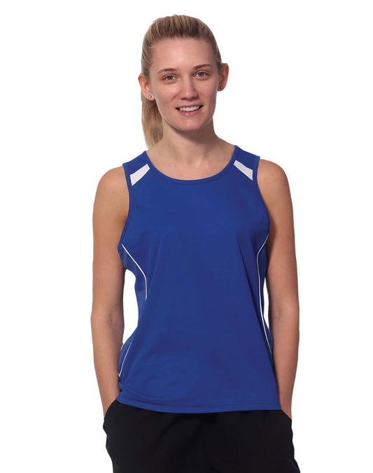 Winning Spirit Ladies' Truedry Fashion Singlet (SL54)