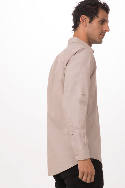 Chef Works Chambray Men's Shirt (SLMCH005)