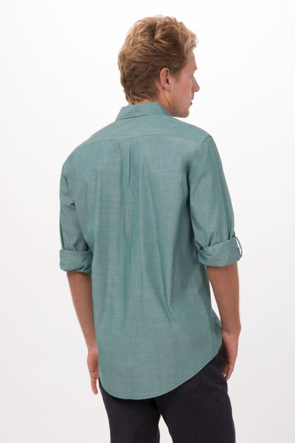 Chef Works Chambray Men's Shirt (SLMCH005)