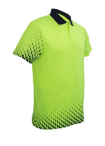 Bocini Unisex Adults Hi-Vis Gradient Polo (SP0703)
