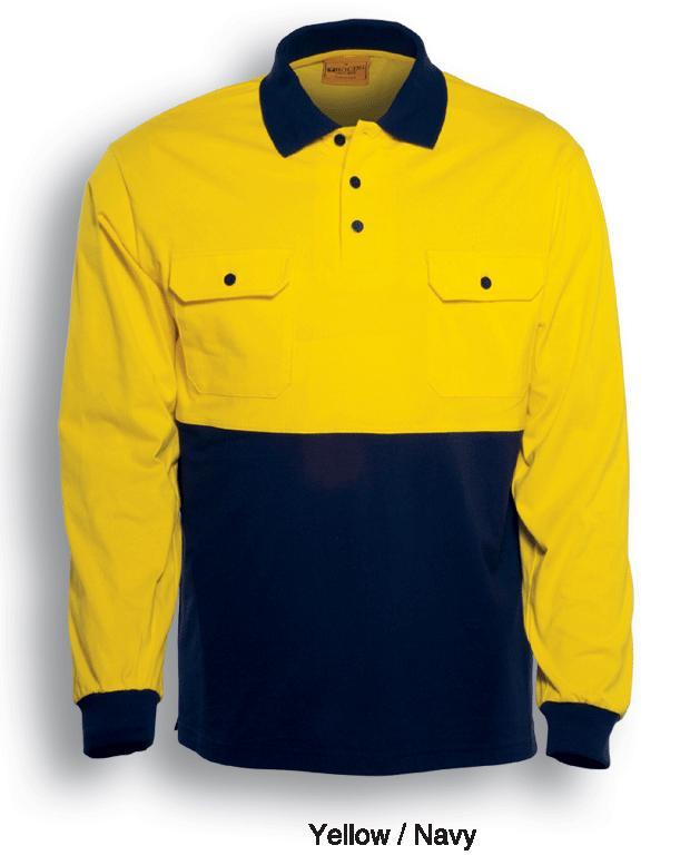 Bocini Hi-Vis Cotton Jersey Polo (SP1011)