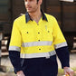 Bocini High-Vis Light Weight Long Sleeve Cotton Drill Work Shirt (SS1232)