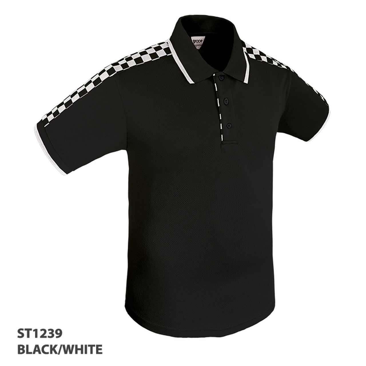 Grace Collection Unisex Pitstop Polo (ST1239)