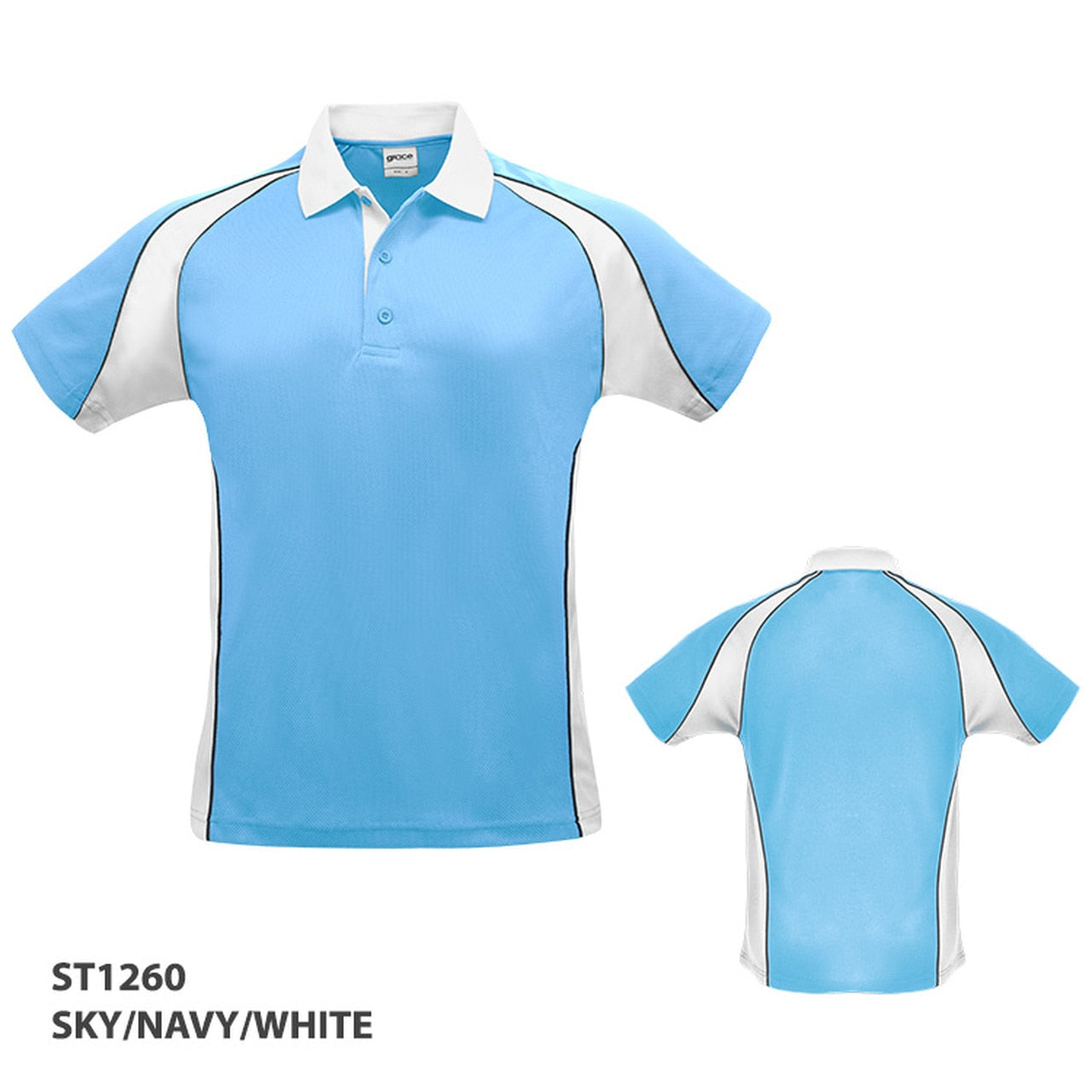 Grace Collection Men s Tempo Polo ST1260 Clearance Uniform Wholesalers