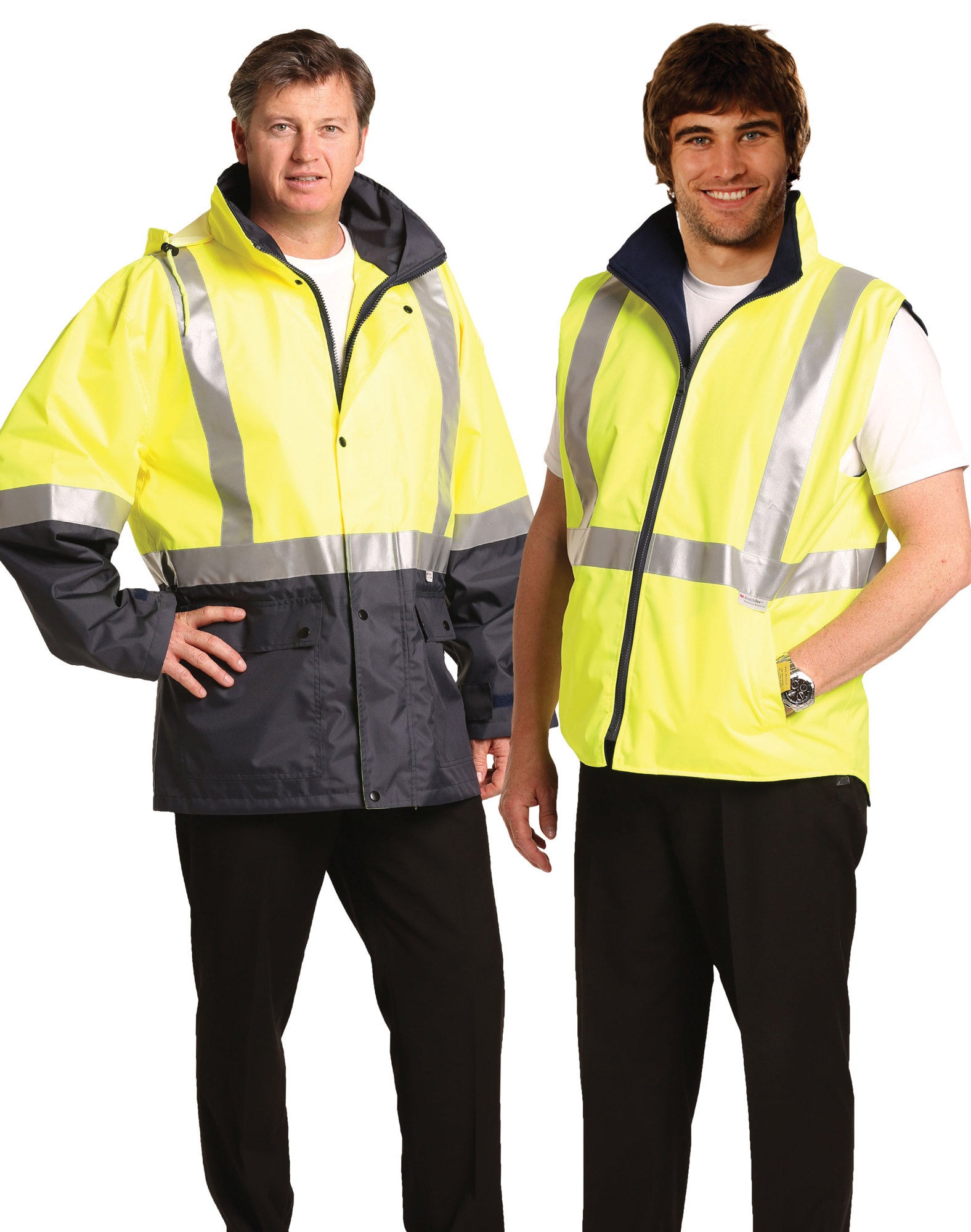 Winning Spirit  Hi Vis 3 in 1 vest and  jacket (SW20A)