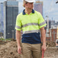 Winning Spirit High Visibility Short Sleeve Safety Polo 3M Reflective Tapes-(SW17A)