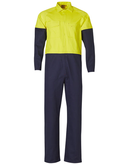 Winning Spirit Mens Two Tone Coverall Regular (SW204)