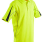 Winning Spirit Men's Hi-Vis Legend Short Polo with Reflective Piping (SW25A)
