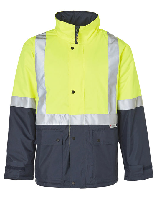 Winning Spirit Hi-Vis Safety Jacket With Mesh Lining & 3m Tapes (SW18A)